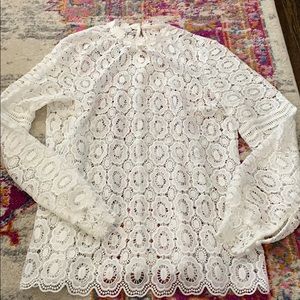 White Lace Top